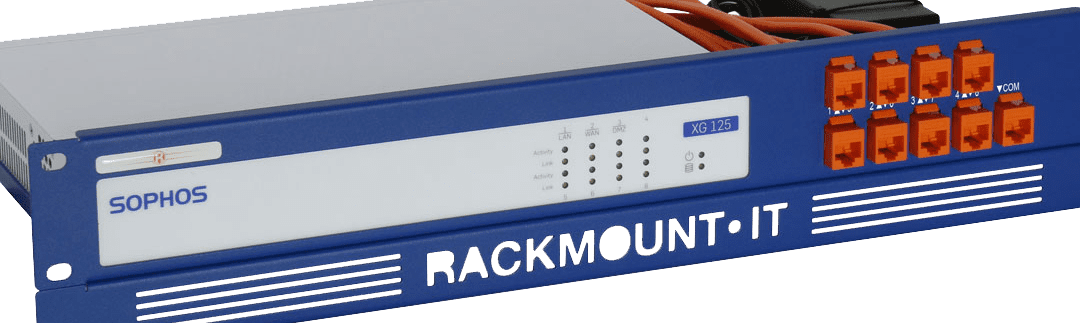 RackMount-IT Sophos XG 125 RackMount Kit