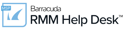 Barracuda RMM Help Desk